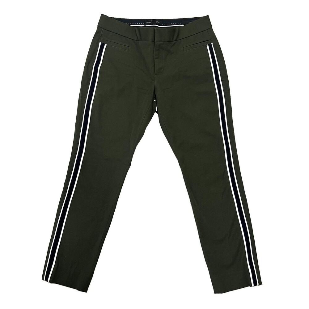 Banana Republic Sloan Slim Ankle Pants Trousers Olive Green Women’s Size 2 P